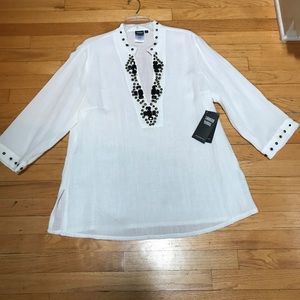 NWT Sharon Young tunic style top